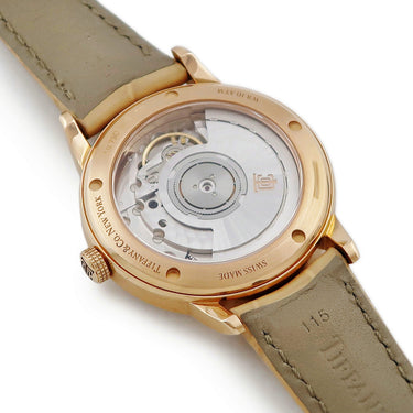 腕時計 ティファニー Tiffany & Co CT60 3-Hand 34mm 36342056 自動巻き レディース K18PG無垢 ピンクゴールド 純正ダイヤ アラビア 3針