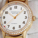 腕時計 ティファニー Tiffany & Co CT60 3-Hand 34mm 36342056 自動巻き レディース K18PG無垢 ピンクゴールド 純正ダイヤ アラビア 3針