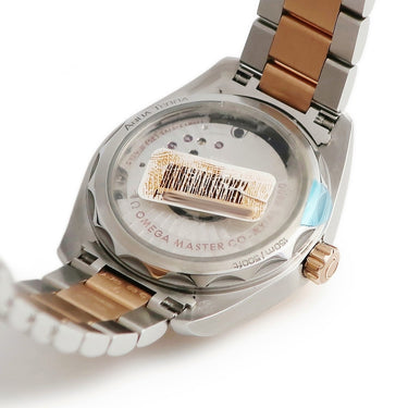 腕時計 オメガ OMEGA シーマスター アクアテラ 150M 220.20.34.20.06.001 自動巻き レディース K18PG×SS アゲートグレー