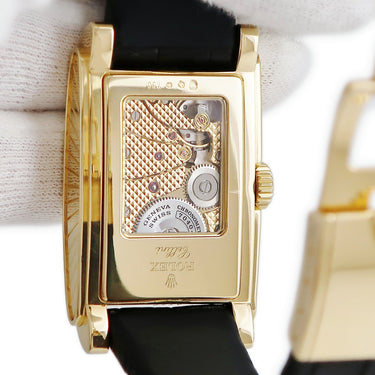 腕時計 ロレックス ROLEX チェリーニ プリンス 5440/8 D番 手巻き メンズ D番 K18YG無垢 シャンパン 角型 スモールセコンド