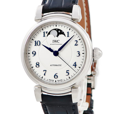 腕時計 IWC IWC ダ ヴィンチ オートマティック ムーンフェイズ 36 IW459306 自動巻き メンズ シルバー アラビア 2017年