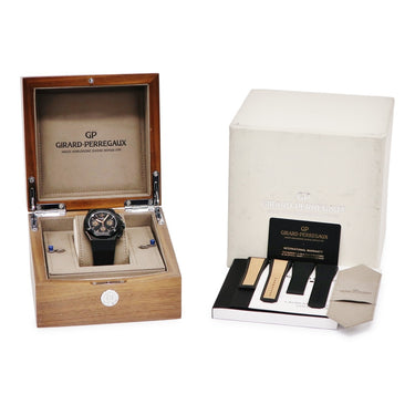 腕時計 ジラールペルゴ GIRARD PERREGAUX ロレアート アブソルート ゴールドフィーバー 81060-21-492-FH3A 自動巻き メンズ ブラック 限定