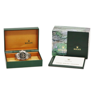 腕時計 ロレックス ROLEX コスモグラフ デイトナ 16520 W番 自動巻き メンズ W番 黒 エルプリメロ ブラウンアイ トリチウム