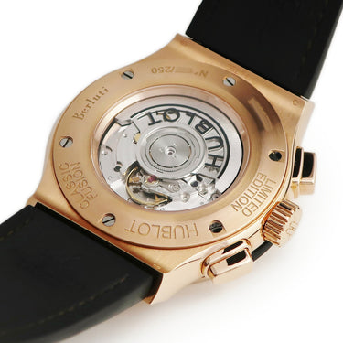 腕時計 ウブロ HUBLOT クラシックフュージョン ベルルッティ スクリット キングゴールド 521.OX.0500.VR.BER17 自動巻き メンズ K18