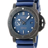 腕時計 パネライ PANERAI サブマーシブル クアランタクアトロ カーボテック PAM01232 Y番 自動巻き メンズ 新品同様 Y番 ブルー