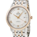 腕時計 オメガ OMEGA デ ヴィル プレステージ コーアクシャル 424.20.40.20.02.003 自動巻き メンズ 新品同様 K18RG×SS コンビ