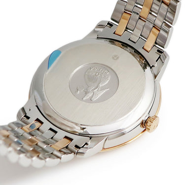 腕時計 オメガ OMEGA デ ヴィル プレステージ コーアクシャル 424.20.40.20.02.003 自動巻き メンズ 新品同様 K18RG×SS コンビ