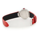 腕時計 ブルガリ BVLGARI ルチェア LU28S クオーツ レディース 純正12Pダイヤ シェル ピンク ステンレス スティール SS