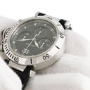 腕時計 カルティエ Cartier パシャ N950 クロノグラフ W3105155 自動巻き メンズ プラチナ×SS コンビ ギヨシェ グレー スモセコ