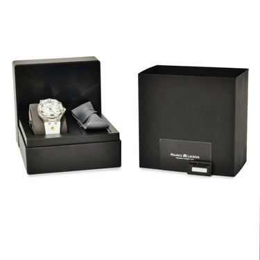 腕時計 モーリスラクロア Maurice Lacroix アイコン ベンチュラー 38mm AI6057-SSL70-150-7 自動巻き メンズ 未使用 純正ダイヤ ホワイト