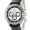 腕時計 オメガ OMEGA スピードマスター シューマッハ レジェンド 3806.31.31 自動巻き メンズ OH済 ブラック シルバー クロノグラフ