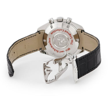 腕時計 オメガ OMEGA スピードマスター シューマッハ レジェンド 3806.31.31 自動巻き メンズ OH済 ブラック シルバー クロノグラフ