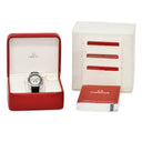 腕時計 オメガ OMEGA スピードマスター シューマッハ レジェンド 3806.31.31 自動巻き メンズ OH済 ブラック シルバー クロノグラフ