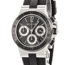 腕時計 ブルガリ BVLGARI ディアゴノ セラミック クロノグラフ DG37SCCH 自動巻き メンズ コンビ 黒 デイト スモールセコンド