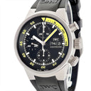 腕時計 IWC IWC アクアタイマー クロノグラフ IW371918 自動巻き メンズ ブラック 黒 回転式インナーベゼル デイデイト