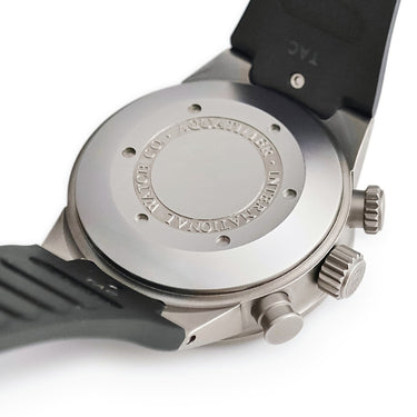 腕時計 IWC IWC アクアタイマー クロノグラフ IW371918 自動巻き メンズ ブラック 黒 回転式インナーベゼル デイデイト