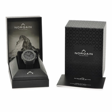 腕時計 ノルケイン NORQAIN インディペンデンス ワイルドワン 42mm オールブラック NNQ3000QBT1A/T002 自動巻き メンズ 黒 バー