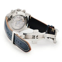 腕時計 ベル&ロス BELL＆ROSS ヴィンテージ レーシングバード BRV2-94 自動巻き メンズ ホワイト ブルー クロノグラフ タキメーター 限定