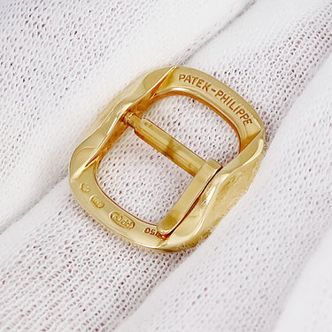 パテックフィリップ PATEK PHILIPPE 純正 ゴールデンエリプス用 イエローゴールド K18YG 腕時計パーツ 尾錠 11mm幅対応 K18YG 無垢 ピンバックル スペア イエローゴールド