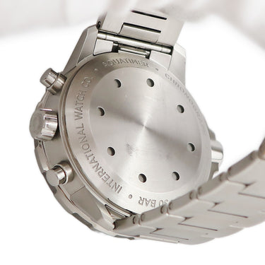 腕時計 IWC IWC アクアタイマー クロノグラフ IW376804 自動巻き メンズ ブラック 黒 回転式インナーベゼル デイデイト