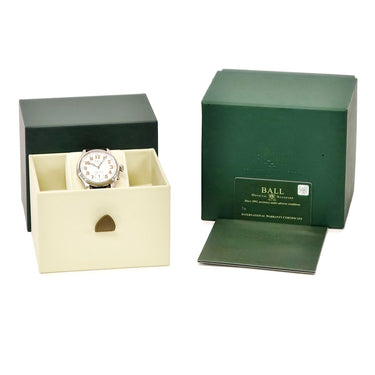 腕時計 ボールウォッチ BALL WATCH エンジニア マスター 2 オフィサー NM2038D-LJ-WH 手巻き メンズ ホワイト スモールセコンド