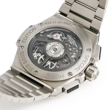 腕時計 ウブロ HUBLOT ビッグバン インテグレーテッド チタニウム YOSHIDA スペシャル 451.NX.1140.NX.YOS 自動巻き メンズ 限定