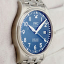 腕時計 IWC IWC パイロット ウォッチ マーク 18 プティ プランス IW327014 自動巻き メンズ アラビア デイト ブルー シルバー