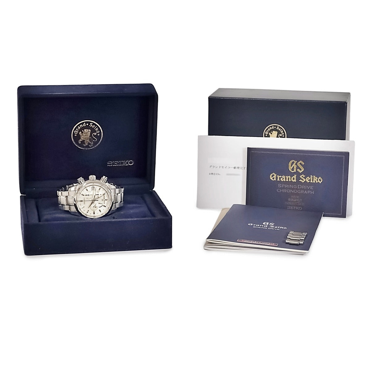 グランドセイコー Grand Seiko スプリングドライブ クロノグラフ GMT