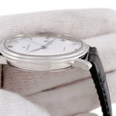 腕時計 ブランパン BLANCPAIN ヴィルレ ウルトラスリム セコンドデイト 6223-1127-55B 自動巻き メンズ ホワイト ローマン ラウンド