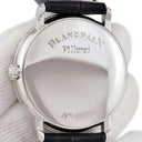 腕時計 ブランパン BLANCPAIN ヴィルレ ウルトラスリム セコンドデイト 6223-1127-55B 自動巻き メンズ ホワイト ローマン ラウンド