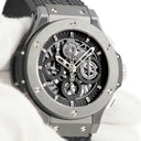 腕時計 ウブロ HUBLOT ビッグバン アエロバン オールブラック 310.CM.1110.RX 自動巻き メンズ クロノグラフ 黒 スモセコ 限定