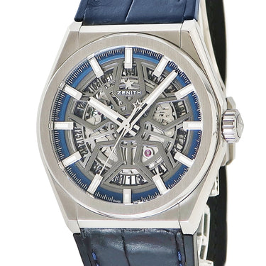 腕時計 ゼニス ZENITH デファイ クラシック 95.9000.670/78.R584 自動巻き メンズ スケルトン デイト チタニウム