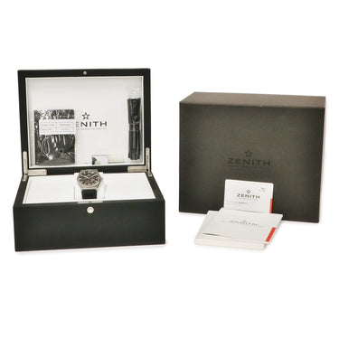 腕時計 ゼニス ZENITH デファイ クラシック 95.9000.670/78.R584 自動巻き メンズ スケルトン デイト チタニウム