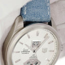 腕時計 タグホイヤー TAG Heuer グランドカレラ GMT キャリバー8 WAV5112.FC6225 自動巻き メンズ シルバー 2タイムゾーン