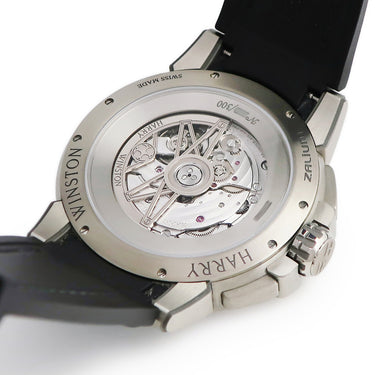 腕時計 ハリーウィンストン Harry Winston プロジェクト Z12 OCEAHR42ZZ001 自動巻き メンズ ザリウム レトログラード デイト ブルー