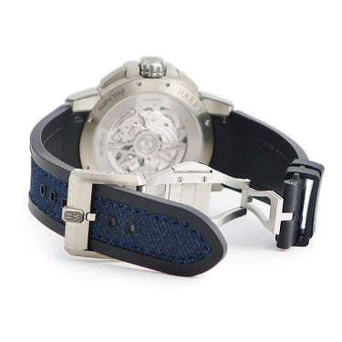 腕時計 ハリーウィンストン Harry Winston プロジェクト Z12 OCEAHR42ZZ001 自動巻き メンズ ザリウム レトログラード デイト ブルー