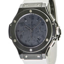 腕時計 ウブロ HUBLOT ビッグバン オールブラック クロノグラフ 301.CX.134.RX 自動巻き メンズ デイト スモールセコンド 黒 限定