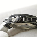 腕時計 ウブロ HUBLOT ビッグバン オールブラック クロノグラフ 301.CX.134.RX 自動巻き メンズ デイト スモールセコンド 黒 限定