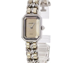 腕時計 シャネル CHANEL プルミエール ロック M-L H5584 クオーツ レディース ゴールド スクエア チェーン ミラー 限定