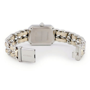 腕時計 シャネル CHANEL プルミエール ロック M-L H5584 クオーツ レディース ゴールド スクエア チェーン ミラー 限定