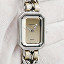 腕時計 シャネル CHANEL プルミエール ロック M-L H5584 クオーツ レディース ゴールド スクエア チェーン ミラー 限定