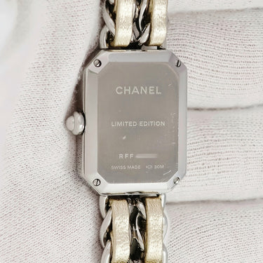 腕時計 シャネル CHANEL プルミエール ロック M-L H5584 クオーツ レディース ゴールド スクエア チェーン ミラー 限定