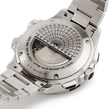 腕時計 ハミルトン HAMILTON カーキ X-WIND クロノグラフ デイデイト H777260 自動巻き メンズ シルバー グレー ブラック 限定