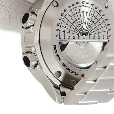 腕時計 ハミルトン HAMILTON カーキ X-WIND クロノグラフ デイデイト H777260 自動巻き メンズ シルバー グレー ブラック 限定