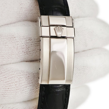 腕時計 ロレックス ROLEX コスモグラフ デイトナ 116519 Y番 自動巻き メンズ Y番 K18WG無垢 メテオライト クロノグラフ タキメーター