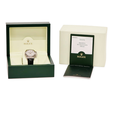 腕時計 ロレックス ROLEX コスモグラフ デイトナ 116519 Y番 自動巻き メンズ Y番 K18WG無垢 メテオライト クロノグラフ タキメーター