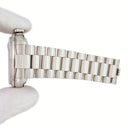 腕時計 ロレックス ROLEX デイデイト 36 118346A 自動巻き メンズ K番 Pt950無垢 純正ダイヤ アイスブルー