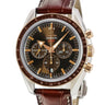 腕時計 オメガ OMEGA スピードマスター ブロードアロー 1957 CO-AXIAL 321.93.42.50.13.001 自動巻き メンズ K18RG×SS コンビ 茶