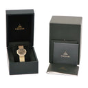 腕時計 クレドール Credor ジュリ GBAR962 8J81-0AN0 クオーツ メンズ K18YG無垢 八角形 オクタゴン ブラウン バー 薄型