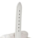 パネライ PANERAI 純正 ラジオミール クアランタ用 クロコバンド ホワイト クロコダイル 腕時計パーツ 未使用 替え ベルト バンド ストラップ 24ｍｍ 尾錠用 ホワイト 白